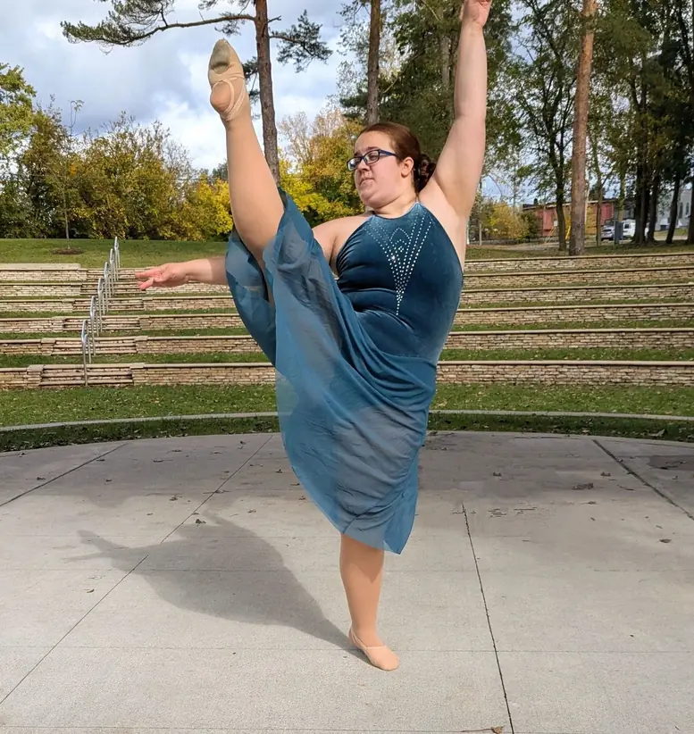Portrait of Sophie Lee, dance instructor